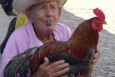 An old man with a cock.